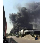 朝陽區蟹島大火損失不僅是客車 還“燒掉”8000多萬補貼